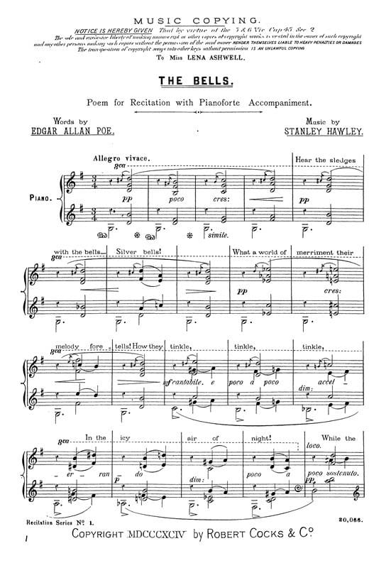The Bells Recitation Piece No.1